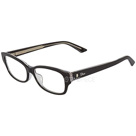 Dior Crystal Rectangular Ladies Eyeglasses MONTAIGNE10F 